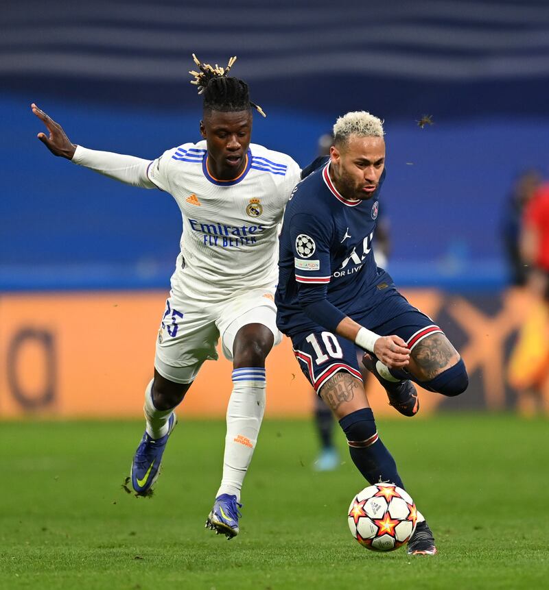 Eduardo Camavinga – (On for Kroos 57’) 7: All of Carlo Ancelotti’s substitutes paid off and French midfielder helped change game. Getty