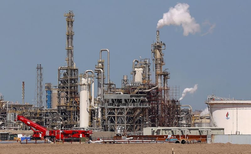 Kuwait would likely be one of the active markets for energy projects next year, an industry player said. Above, the Shuaiba oil refinery south of Kuwait City. Yasser AL Zayyat / AFP