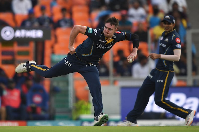 10. Josh Little (Gujarat Titans) - 145.6 kph (90.4 mph). AFP