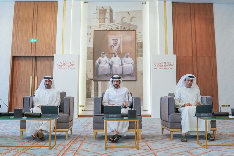 Sheikh Hamdan bin Mohammed, Crown Prince of Dubai and Chairman of The Executive Council of Dubai, approves the launch of the Venture Capital Fund for Startups to bolster and sustain startup projects in the emirate. All photos: Government of Dubai Media Office
