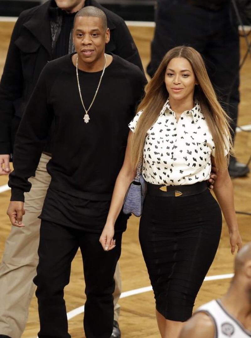 Jay Z and Beyoncé were spotted at The Dubai Mall on Christmas Eve. Frank Franklin II / AP Photo