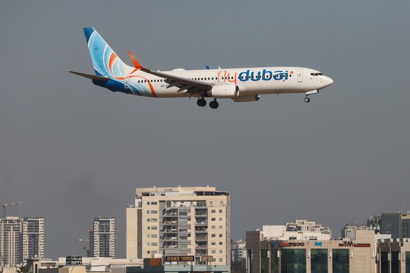 Flydubai said it carried 130,000 football fans to travel for the FIFA World Cup in Doha. EPA