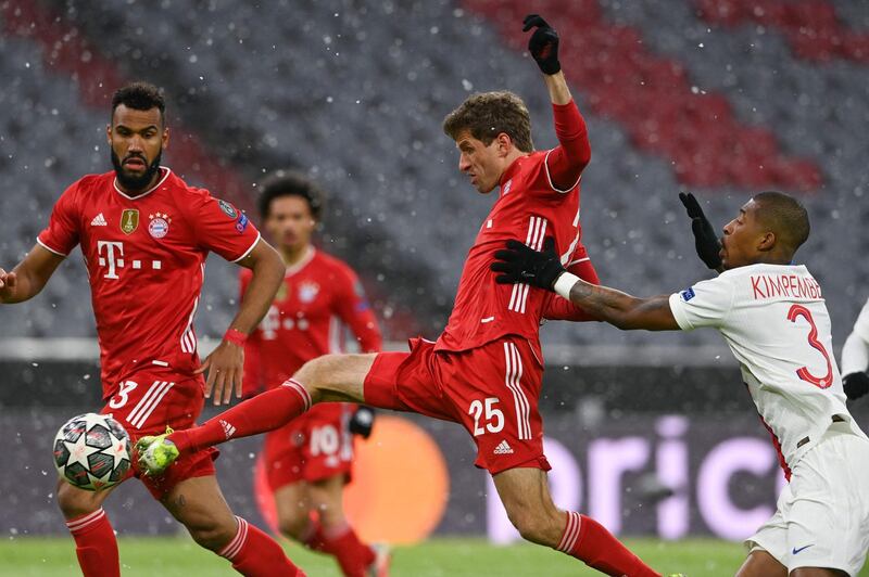 Presnel Kimpembe - 7, Had the occasional sloppy moment but often looked in control when called upon defensively, getting his head on balls and making some smart challenges. AFP