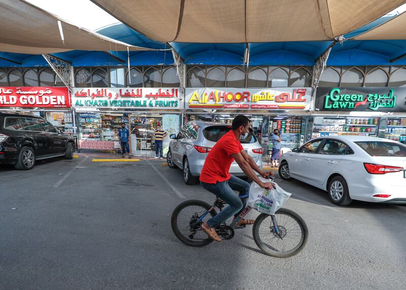 Thousands of dates are usually sold at shops in Abu Dhabi's vibrant market in the run-up to Ramadan.