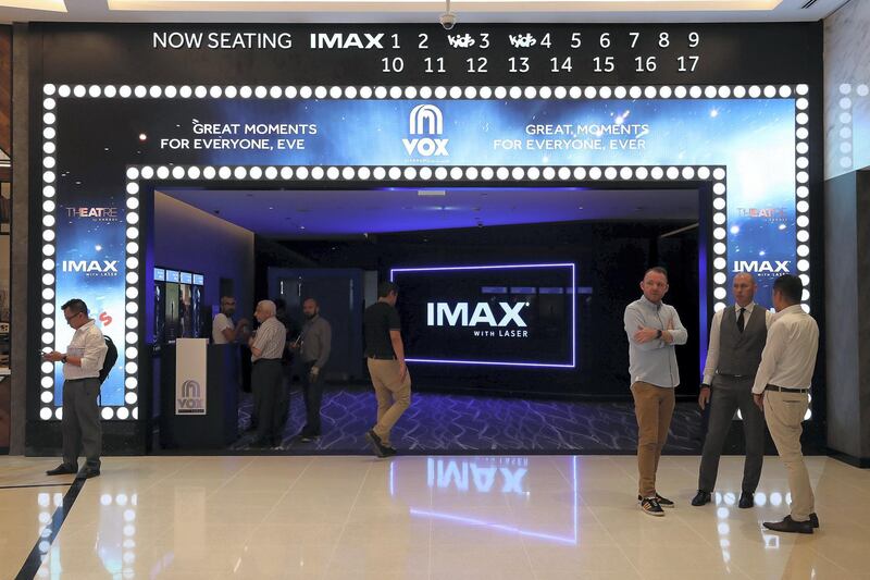 ABU DHABI ,  UNITED ARAB EMIRATES , SEPTEMBER 4 – 2019 :- VOX Cinema at the new expansion of The Galleria on Al Maryah Island in Abu Dhabi. ( Pawan Singh / The National ) For Lifestyle