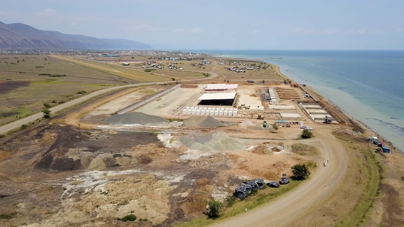 A production site at Kingfisher. Photo: Petroleum Authority of Uganda