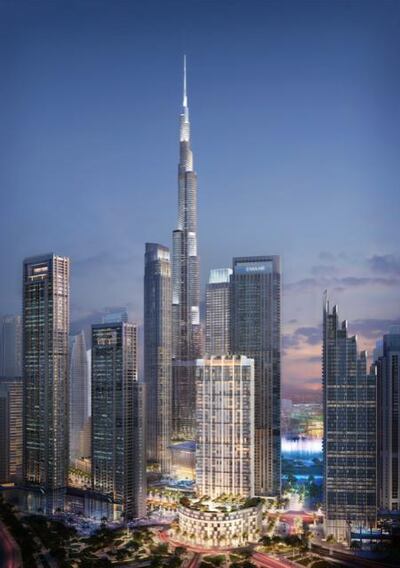 Emaar is the developer behind the world's tallest tower, the Burj Khalifa, in Dubai. Courtesy Emaar