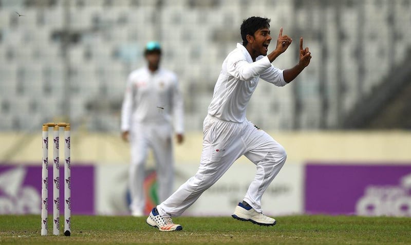 Mehedi Hasan of Bangladesh will be hoping for more opportunities. Getty