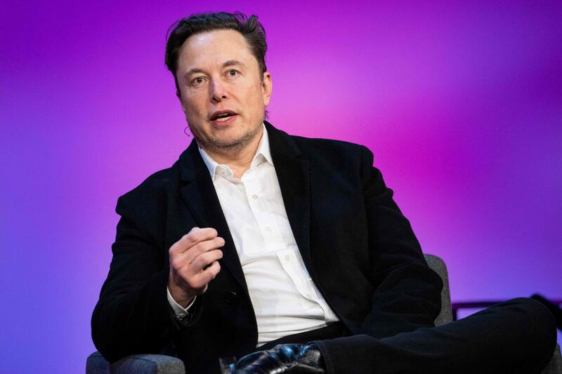Tesla chief Elon Musk spoke at a TED event in Canada last week. AFP