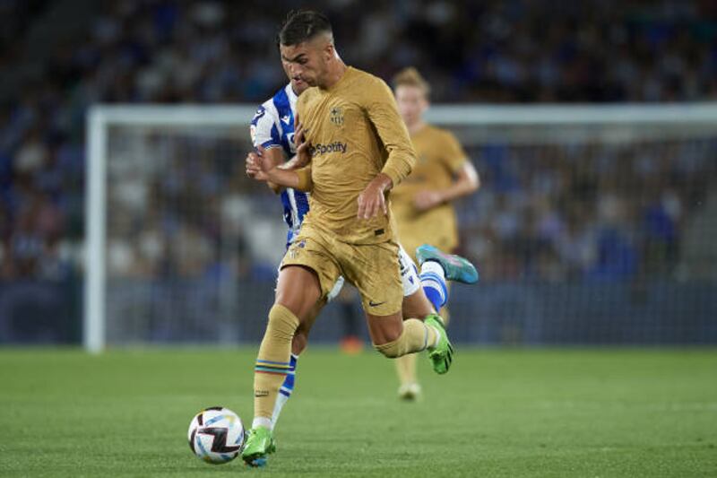 Ferran Torres 6. Returned to the line up and worked quickly to get a shot wide after 23. Came close to adding a second against the side with the third best defence in La Liga last season. Getty Images