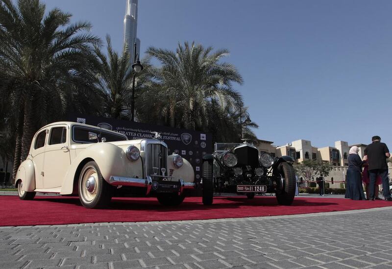 The Emirates Classic Car Festival. Jeffrey E Biteng / The National