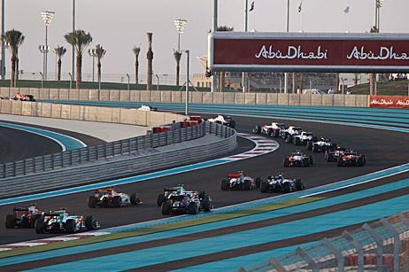 The Abu Dhabi Grand Prix has been criticised for the lack of overtaking that has taken place.