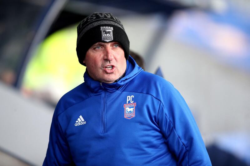 Ipswich Town manager Paul Cook. PA