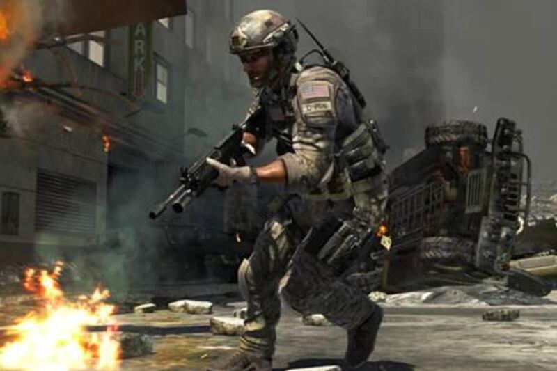 In this screen shot provided by Activision, “Call of Duty: Modern Warfare 3,” the upcoming installment of the popular shooter series, is shown. Activision is launching “Call of Duty: Elite,” an online platform for the game, later this year. (AP Photo/Activision)