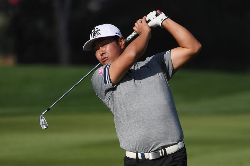 Hideto Tanihara in action. Ross Kinnaird / Getty Images