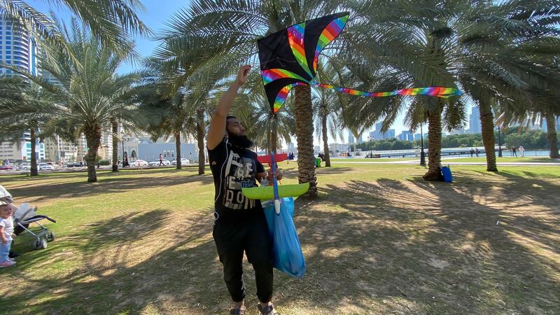 People relaxing on the first day of the weekend. Government employees in the emirate now have a three-day weekend; Friday, Saturday and Sunday.