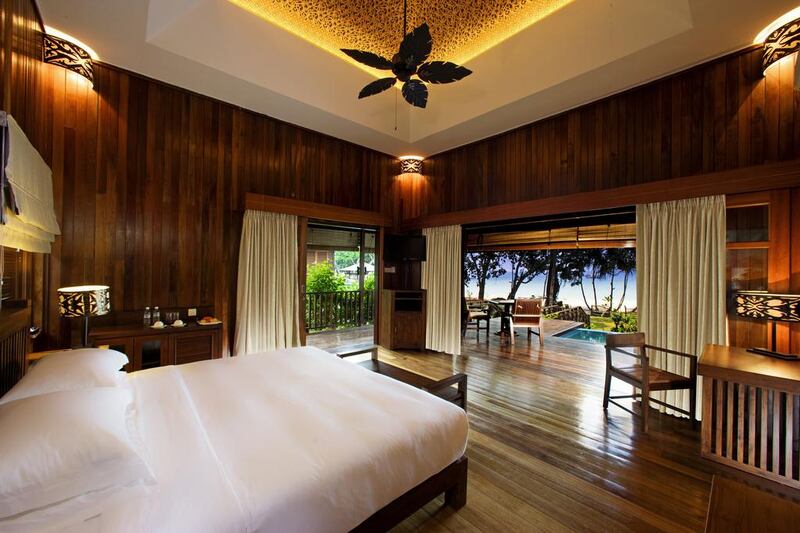A plunge pool villa at Bunga Raya Island Resort & Spa. Courtesy Bunga Raya Island Resort & Spa