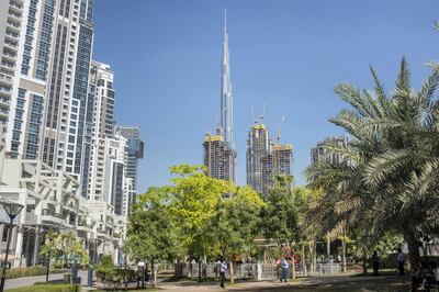 DUBAI, UNITED ARAB EMIRATES. 13 DECEMBER 2018. Feature on Dubai Parks. Bay Avenue Park. (Photo: Antonie Robertson/The National) Journalist: Melinda Healy. Section: Weekend.