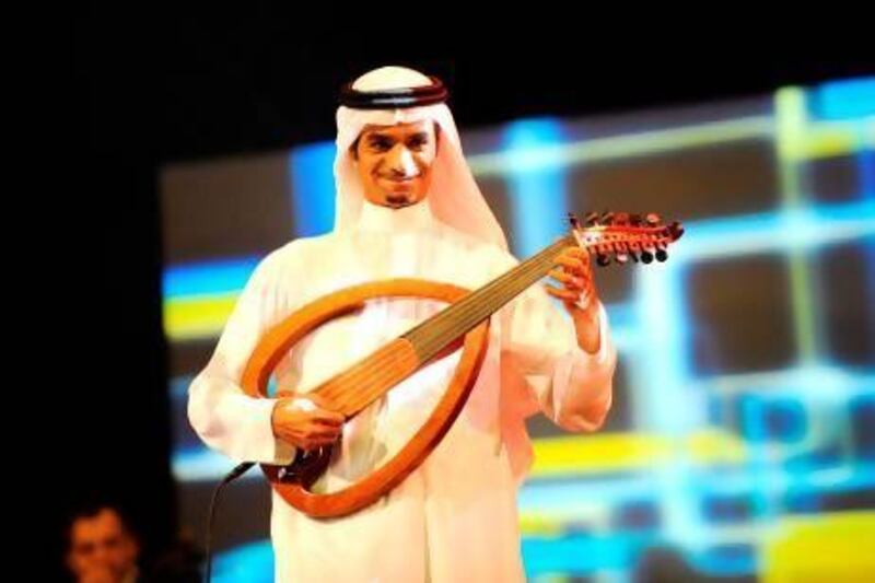 The Saudi singer Rabeh Saqer. AFP