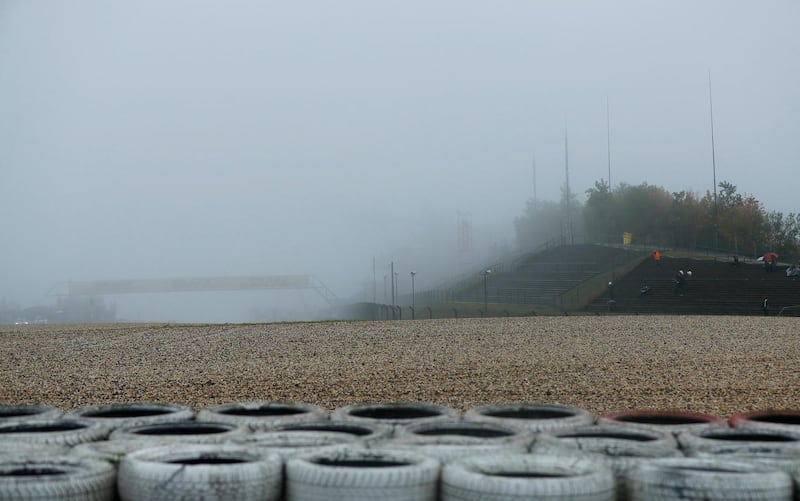 Overcast weather is forecast for the race weekend at the Nurburgring racetrack. AP