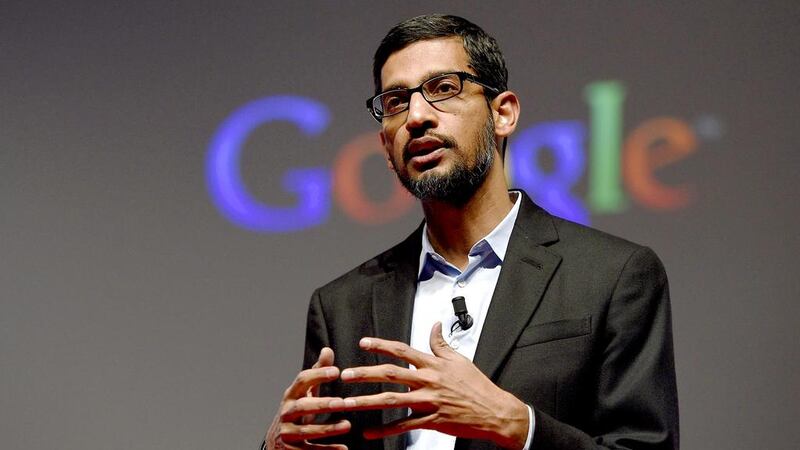 Google's chief executive Sundar Pichai. An antitrust lawsuit against Google alleged the company is a monopolist and engages in a wide variety of conduct that only a monopolist can accomplish. AFP