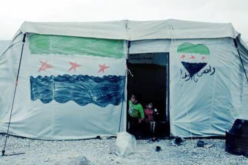 Child Tent at the Victims of War exhibition. Courtesy Pro Art Gallery Hermoine Macura