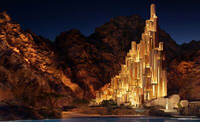 Siranna is a planned luxury property in Neom. Photo: Neom