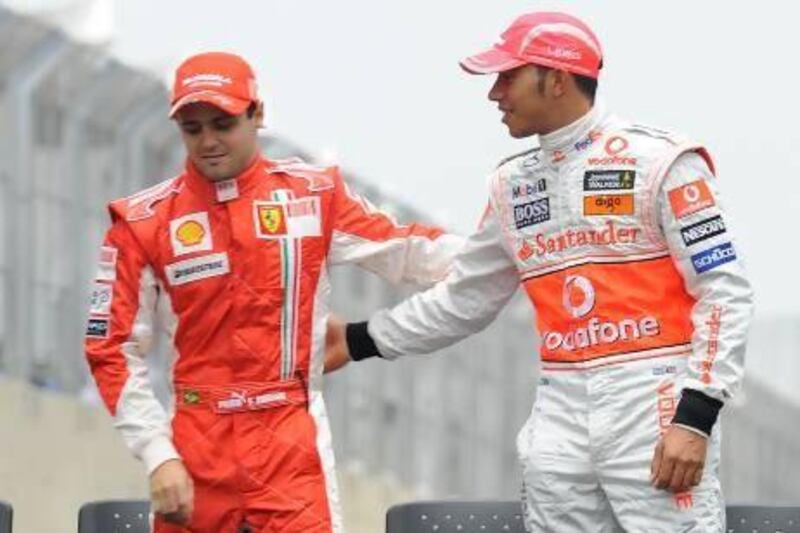 Lewis Hamilton sneaked into fifth place in Brazil in 2008 to deny Ferrari's Felipe Massa the drivers' title on home turf.