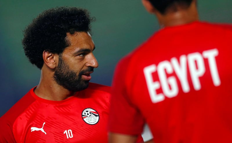 Salah and the rest of the Egypt squad will aim to win a record-extending eighth Afcon title. Reuters