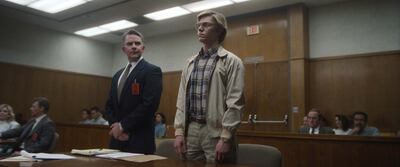 Evan Peters as Jeffrey Dahmer in Netflix's Dahmer –  Monster: The Jeffrey Dahmer Story. Photo: Netflix