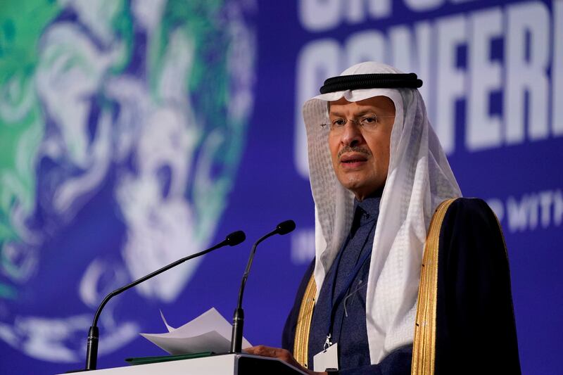 Saudi Arabia’s Energy Minister Prince Abdulaziz bin Salman. AP