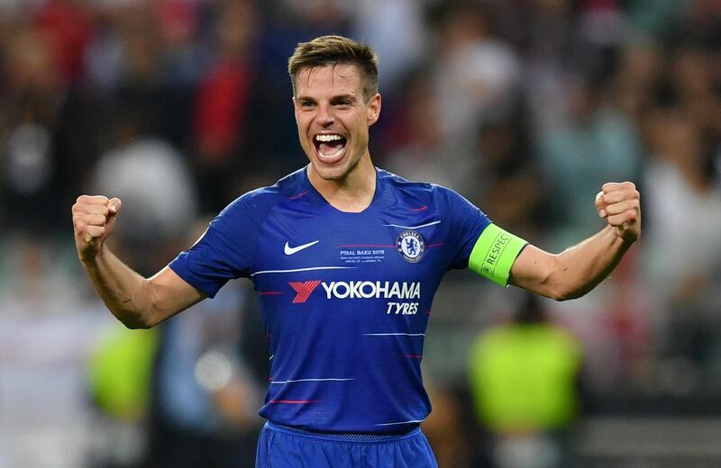 Cesar Azpilicueta 7/10. Chelsea’s Mr Dependable produced some important interventions including a clearance in front of goal in the first half. Never looked too troubled. Getty Images