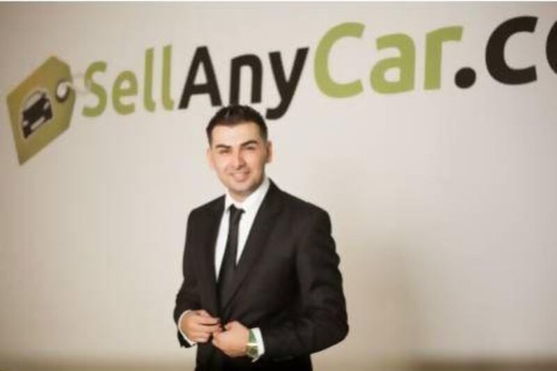 Saygin Yalcin at the launch of sellanycar.com this week. Tommee Photography