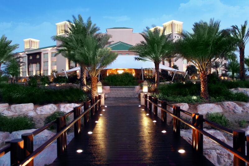 Walkway at Desert Islands Resort and Spa by Anantara.