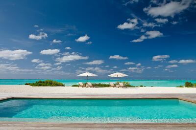 A pool villa at Como Parrot Cay, Turks and Caicos. Como Hotels and Resorts