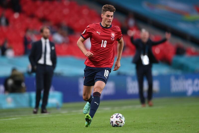 Patrik Schick 5 - The Czech Republic hitman has been in form at Euro 2020 but cut an isolated figure at Wembley. Nullified by England’s defensive setup. AP