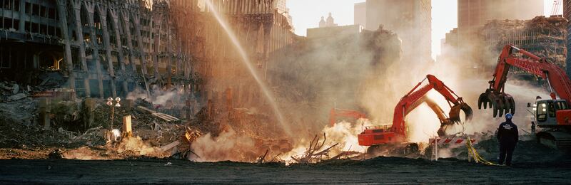 An image entitled 'New York, November 8, 2001, III' from the exhibition. Photo: Wim Wenders