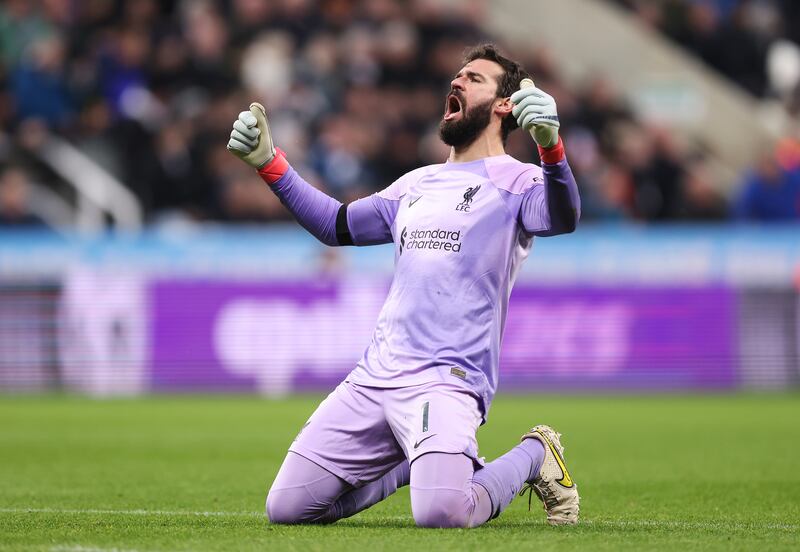 LIVERPOOL 2022/23 SEASON RATINGS: Alisson Becker - 10. Unquestionably Liverpool's player of the season. Had the Brazilian allowed his incredible standards to slip even slightly, then this campaign would have gone much, much worse for his team. Getty