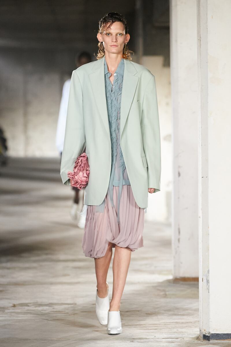 Soft suiting by Dries Van Noten