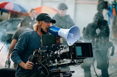 Director Michael Bay took on 'Ambulance' after he was tired of being locked up at home during the pandemic. Photo: Andrew Cooper / Universal Pictures