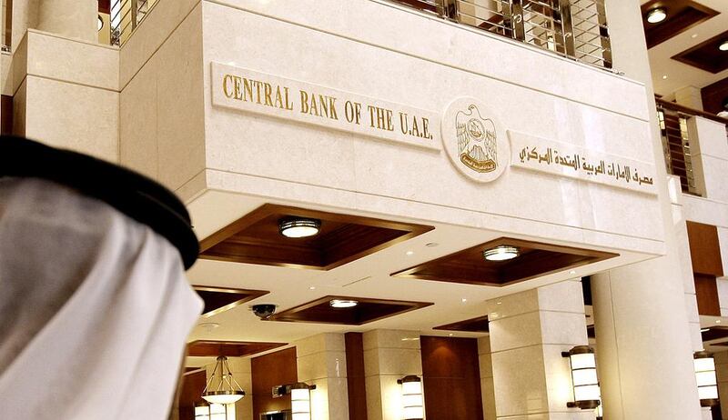 The Central Bank of the UAE. The new Al Etihad Credit Bureau is expected to strengthen the financial infrastructure in the country. Ryan Carter / The National