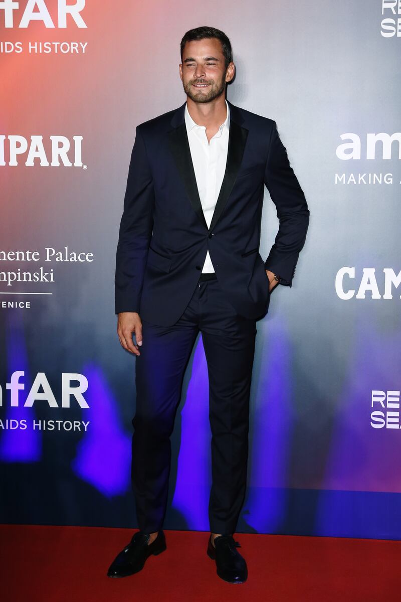 Julien Isnardon is seen at AmfAR event during Venice Film Festival on September 10, 2021. Getty Images