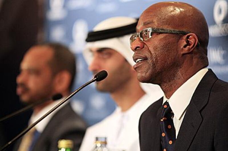 Edwin Moses is tipping Roger Federer to win the World Sportsman of the Year award.