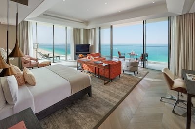 Regular room rates at the Mandarin Oriental Jumeira, Dubai range between Dh2,500 and Dh12,000. Photo: Mandarin Oriental