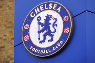 A general view of a Chelsea crest sign at Stamford Bridge, after the UK Government announced it has issued a licence that permits the sale of Chelsea to the Todd Boehly/Clearlake Consortium and is now satisfied that the full proceeds of the sale will not benefit Roman Abramovich.. Picture date: Wednesday May 25, 2022.