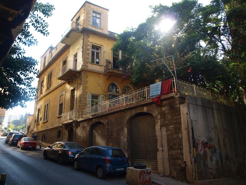 Mansion, in Zoukak el-Blatt, is an elegant three-storey villa, which dates from the 1930s, serves as studio space for around 20 artists, as well as hosting regular public performances, workshops and events. Courtesy of Ghassan Maasri