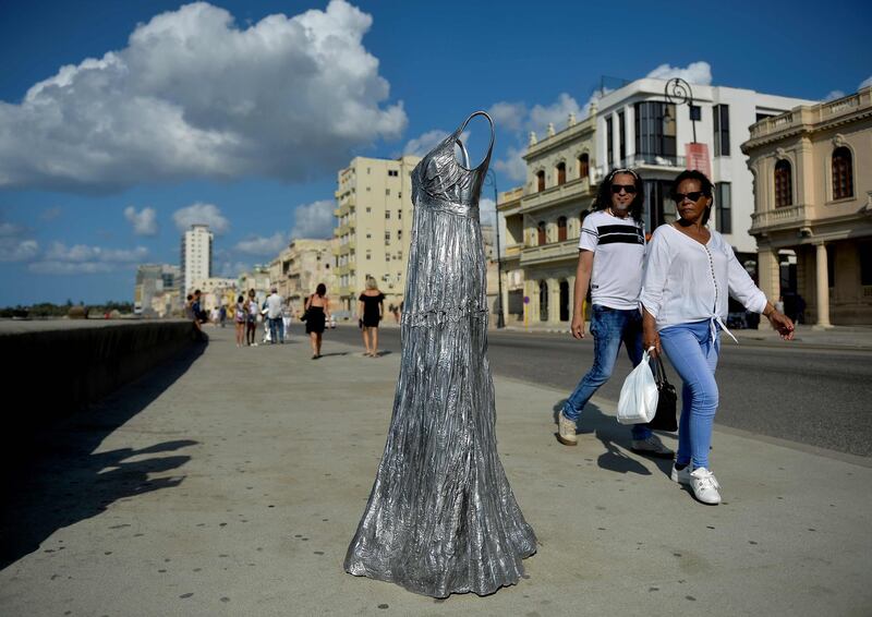 Havana’s 13th Biennial kicked off this weekend with works by more than 300 contemporary artists from 52 countries taking over the city’s museums, galleries and open-air spaces, and many more collateral exhibits. AFP