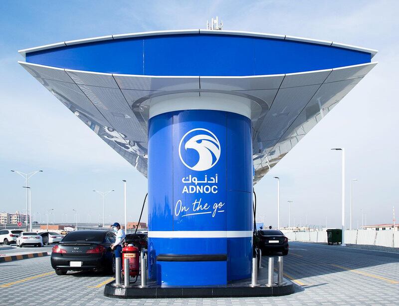 ADNOC Distribution opens its 400th station on Saadiyat island. Courtesy ADNOC Distribution