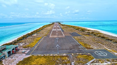 Agatti, the only island with an airport, is spread across 3.3 square kilometres. Getty Images