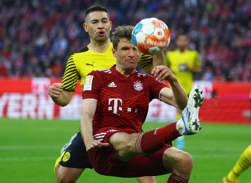 1) Thomas Muller (Bayern Munich) 18 assists in 32 games. Reuters